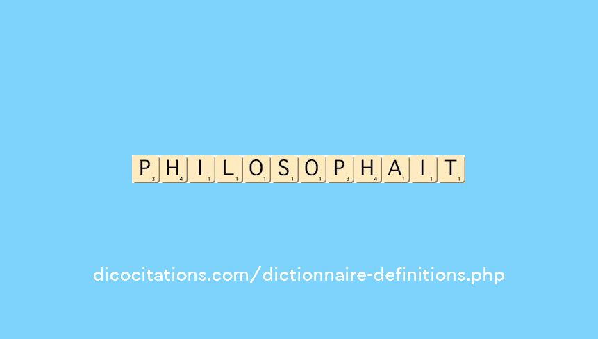 philosophait philosophait