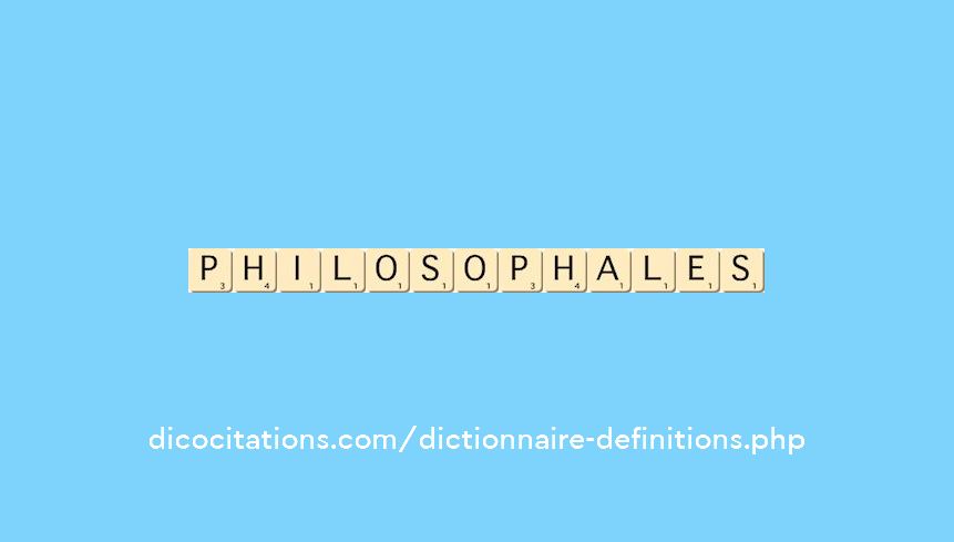 philosophales philosophales