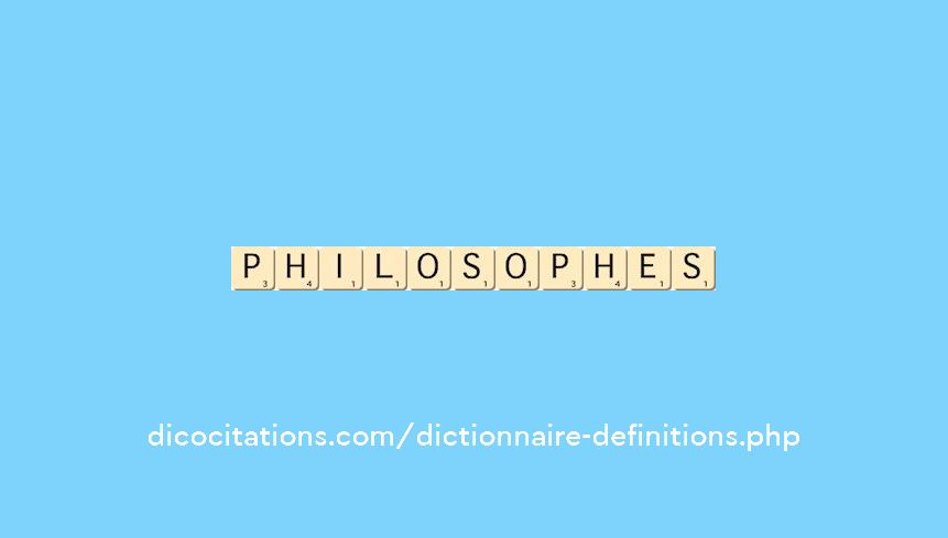 philosophes