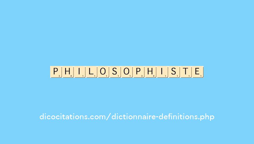 philosophiste