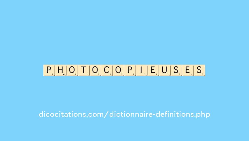 photocopieuses