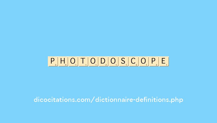 photodoscope