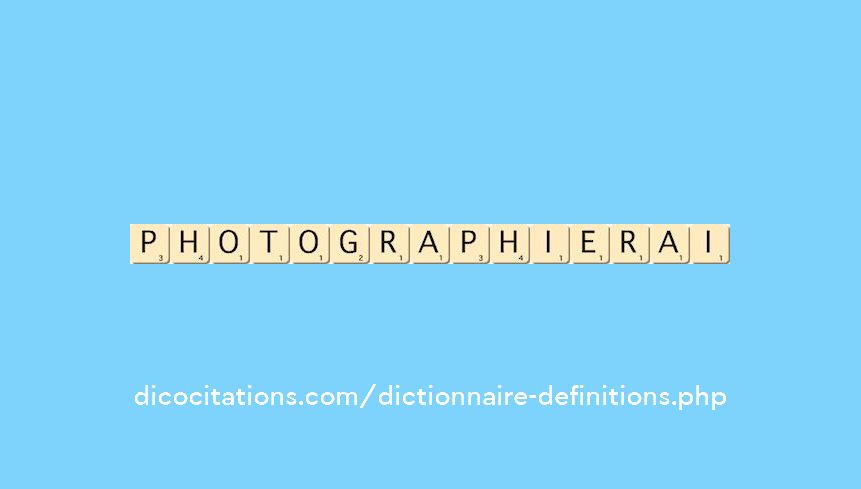 photographierai