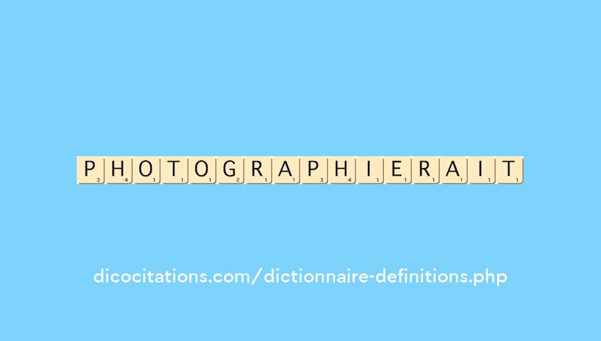 photographierait