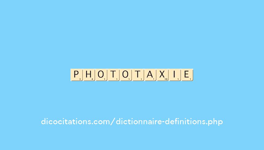 phototaxie