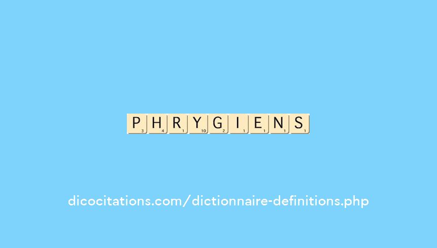 phrygiens phrygiens
