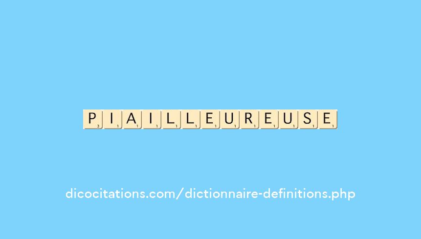piailleur--euse