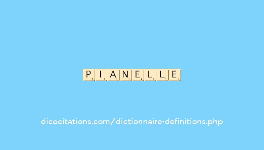 pianelle