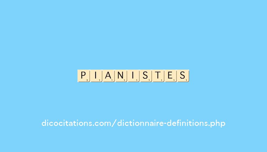 pianistes