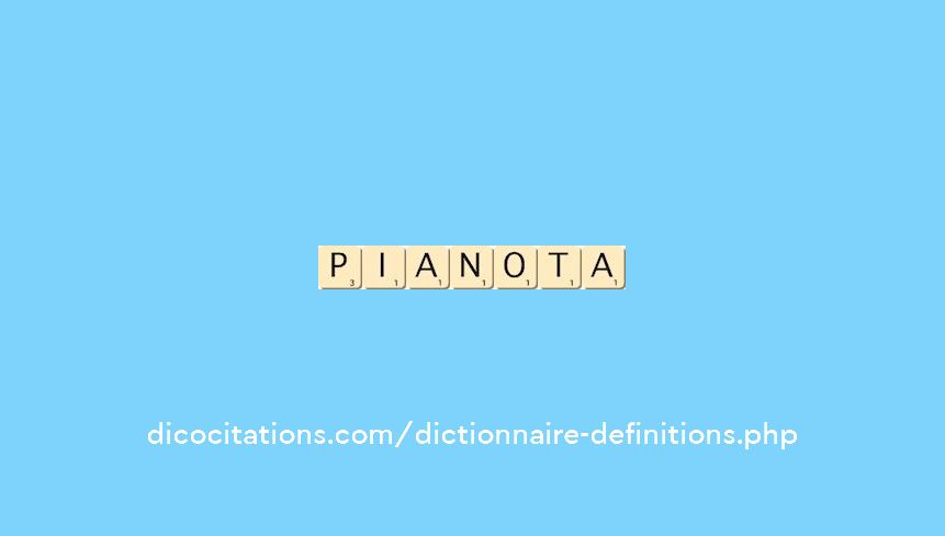 pianota pianota