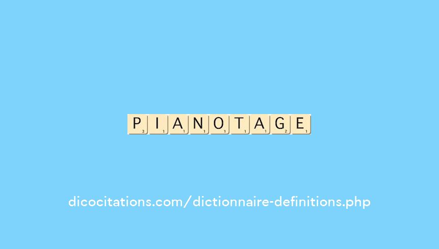 pianotage