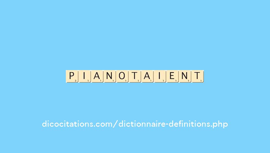 pianotaient