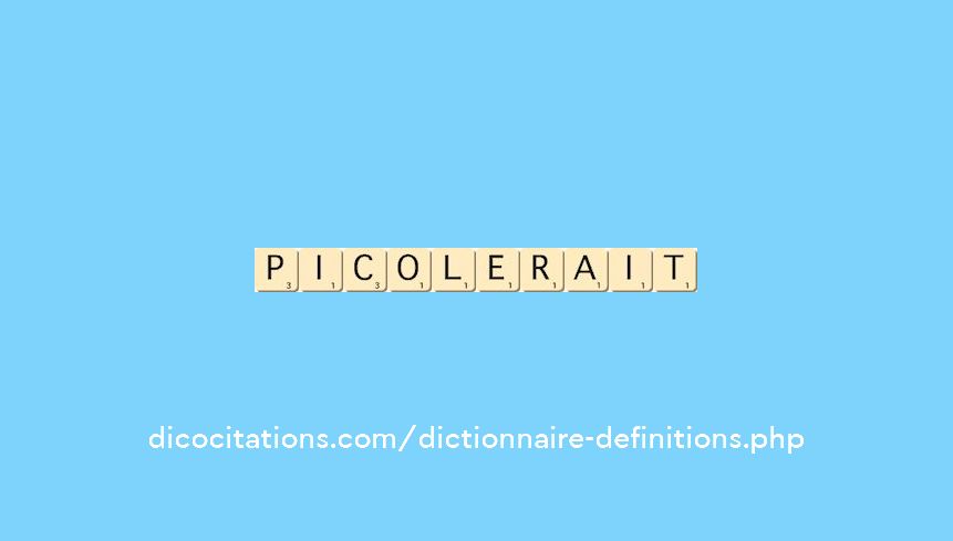 picolerait picolerait