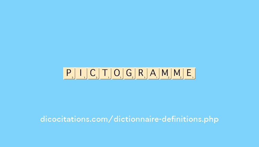 pictogramme pictogramme