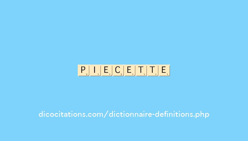 piecette
