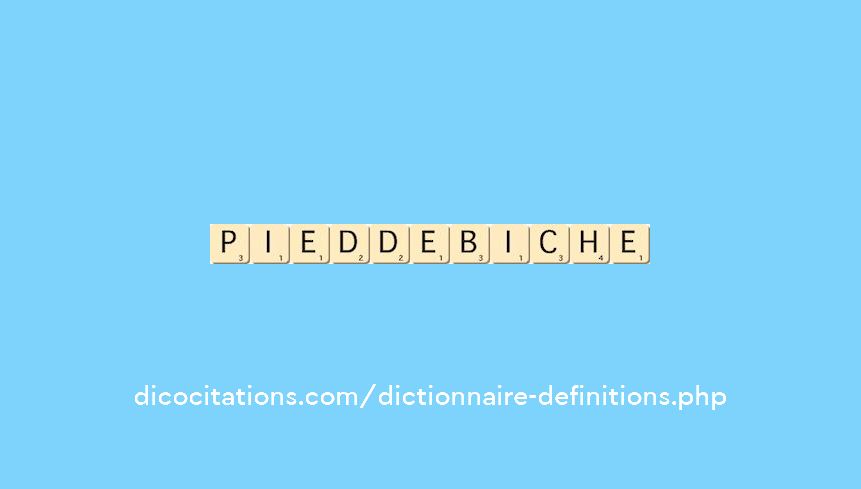 pied-de-biche