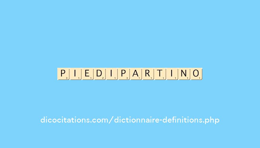 piedipartino