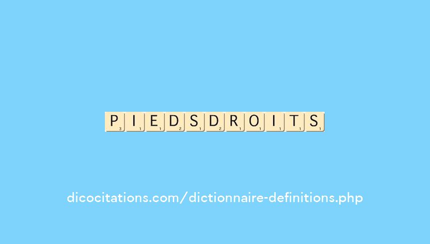 pieds-droits