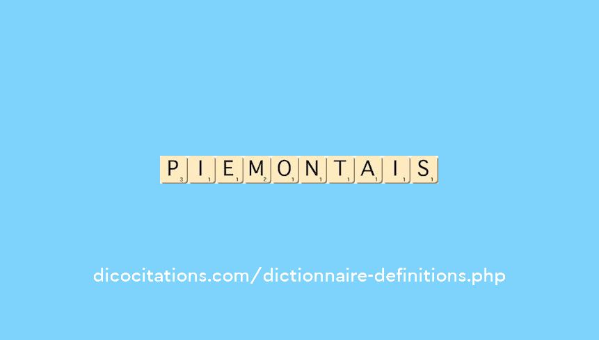 piemontais piemontais