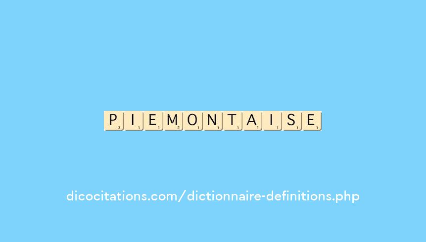 piemontaise piemontaise