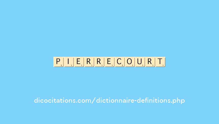 pierrecourt