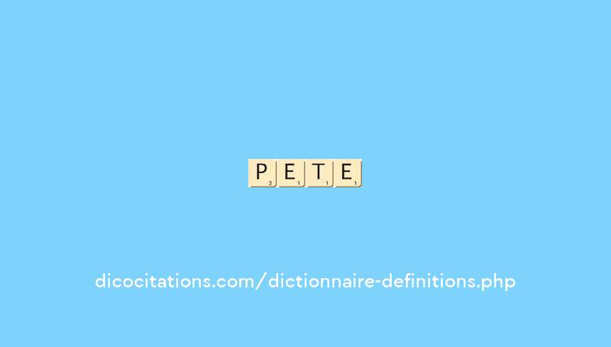 piete piete
