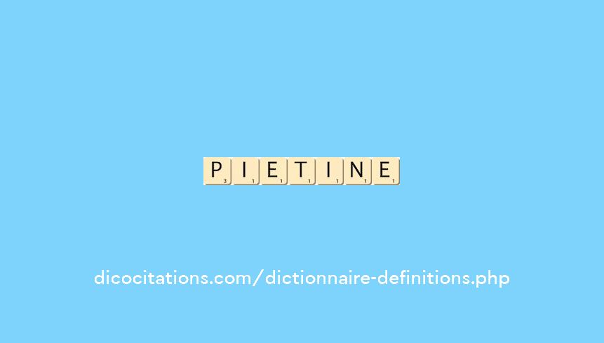 pietine pietine