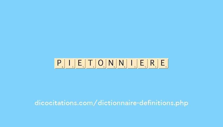 pietonniere