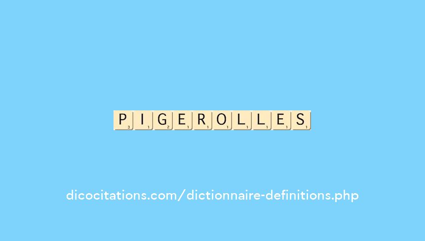 pigerolles