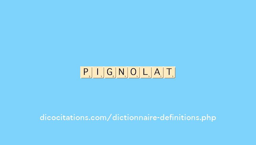 pignolat pignolat