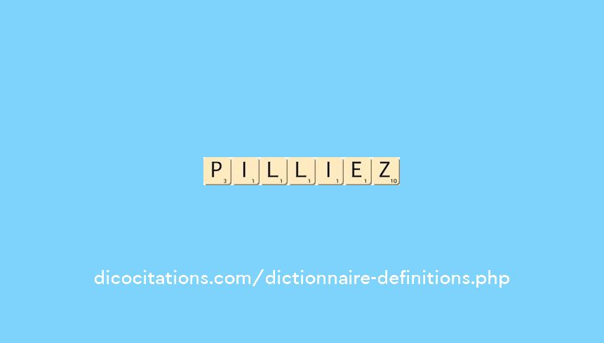 pilliez