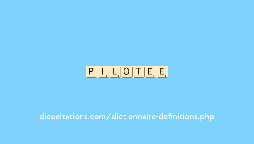 pilotee