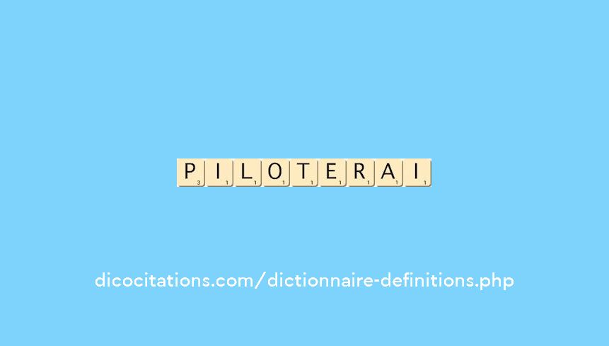 piloterai