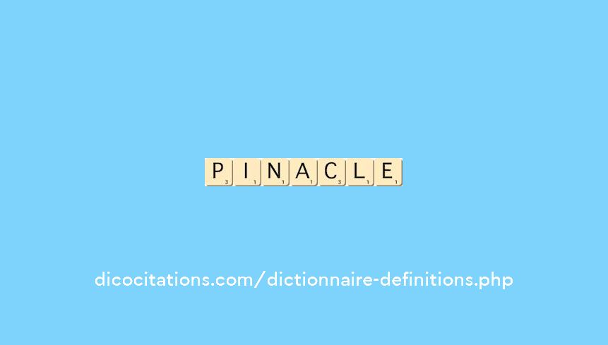 pinacle