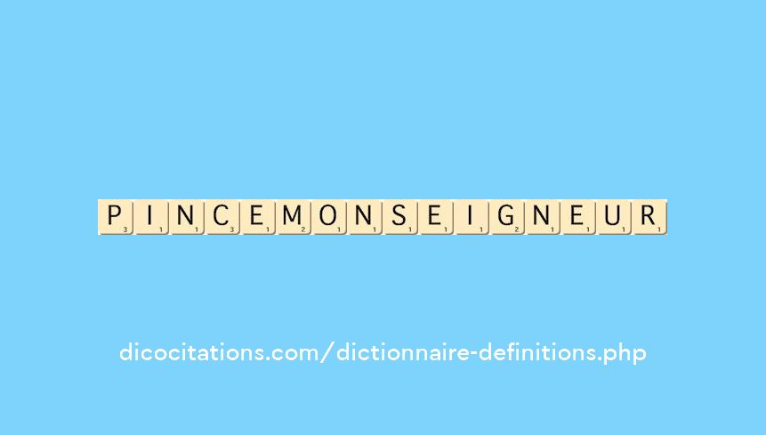 pince-monseigneur pince-monseigneur