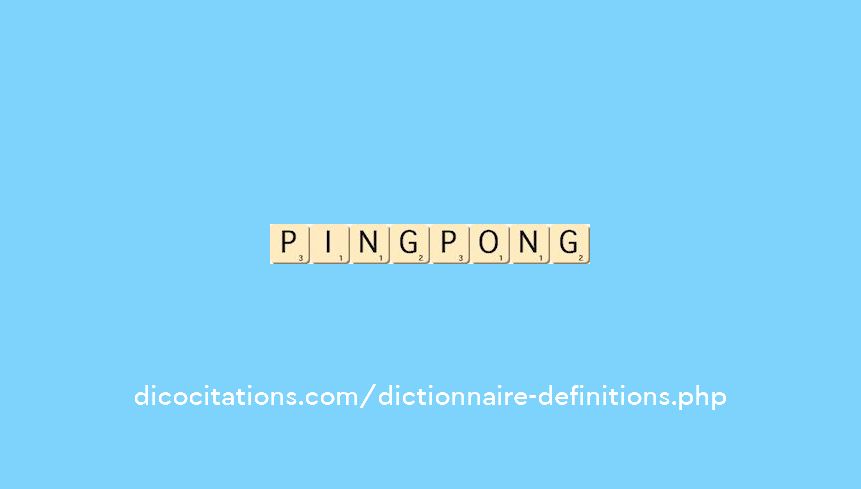 ping-pong