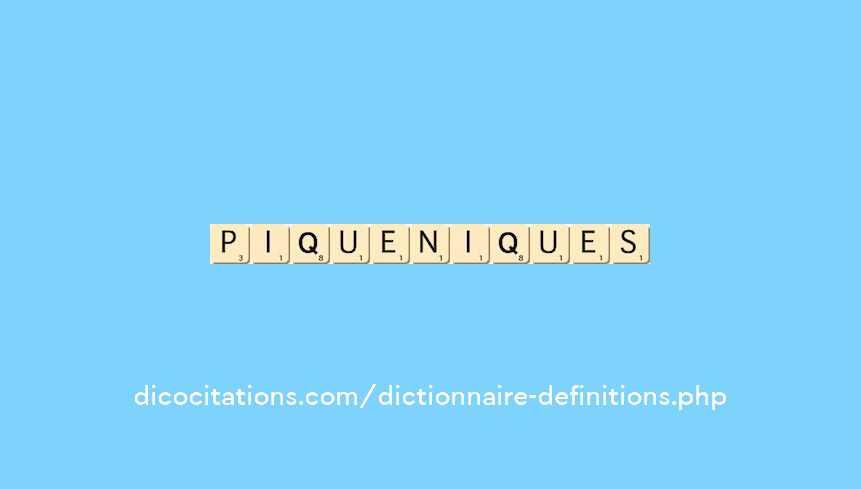 pique-niques pique-niques