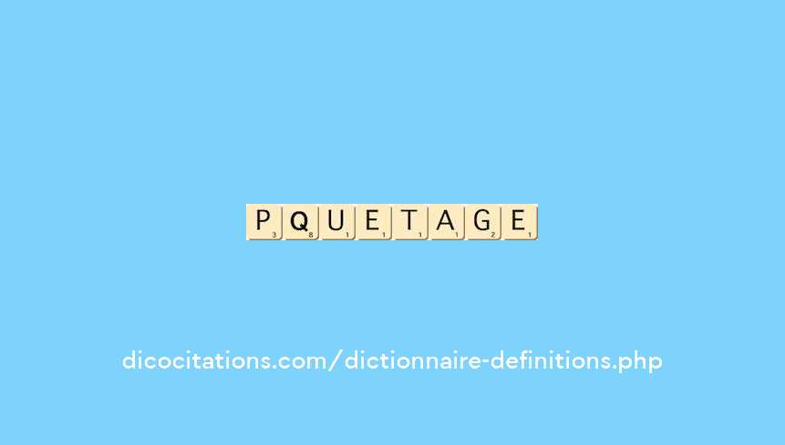 piquetage