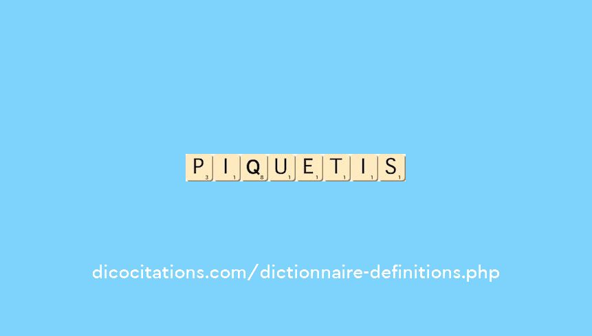 piquetis