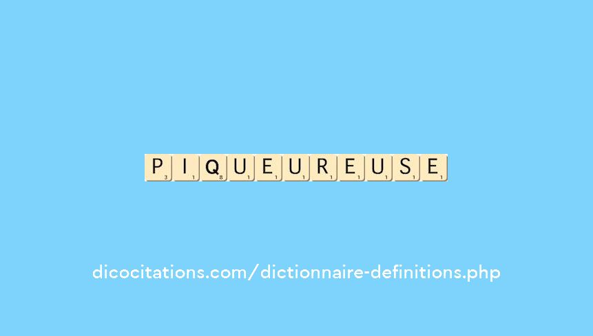 piqueur--euse