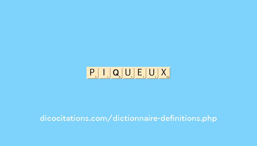piqueux piqueux