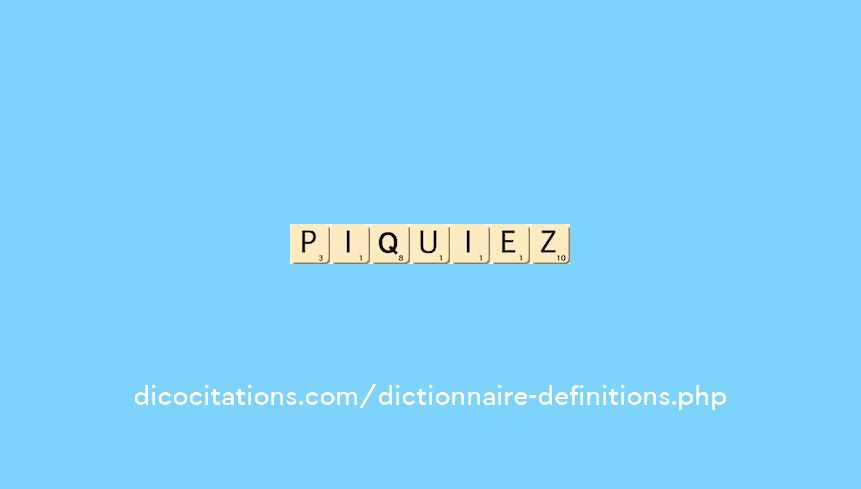 piquiez piquiez