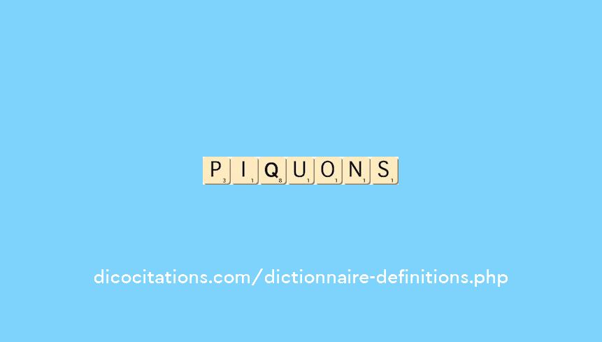 piquons