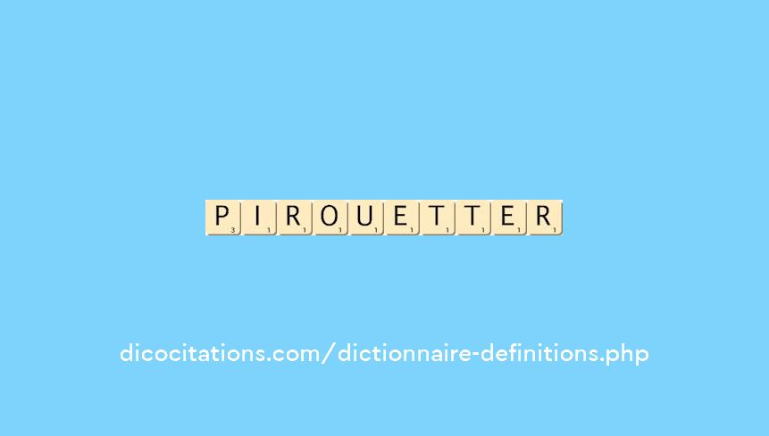 pirouetter