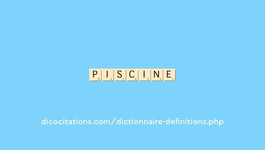 piscine