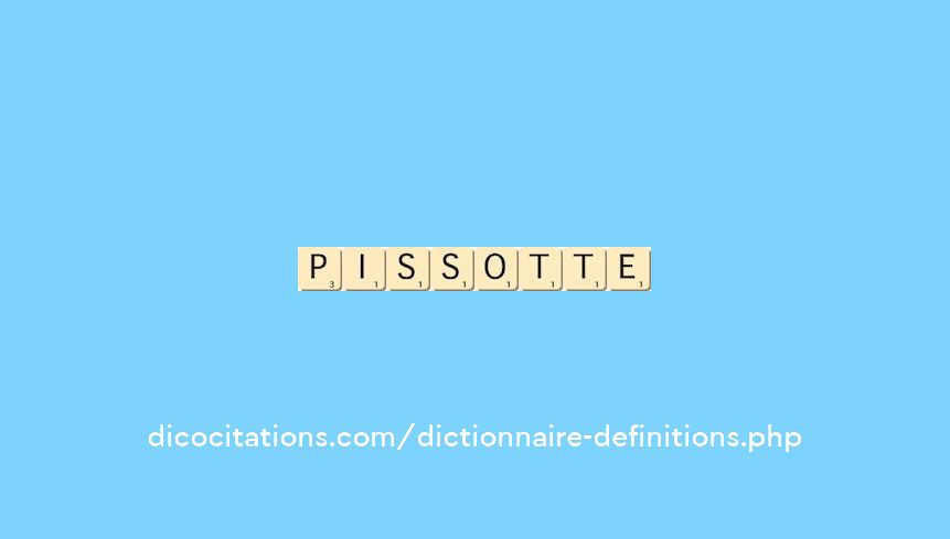 pissotte