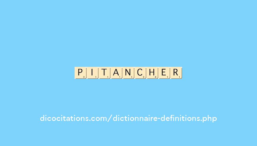 pitancher pitancher