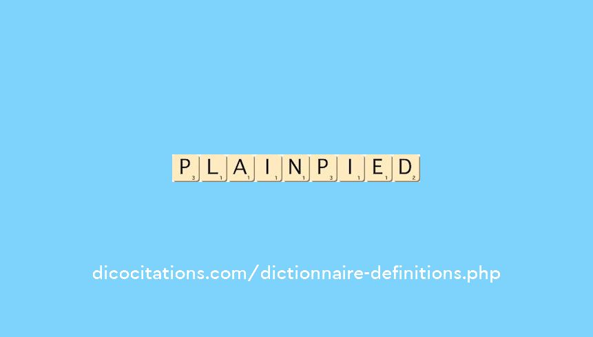 plain-pied plain-pied