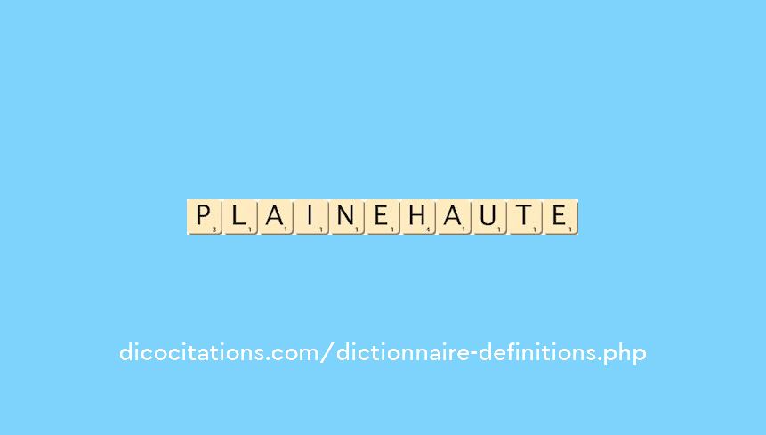 plaine-haute