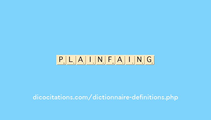 plainfaing plainfaing